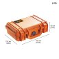 Preview: Peli Case 1170 mit Schaumstoff, orange
