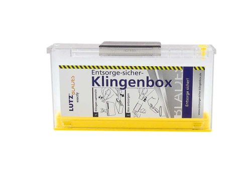 Lutz Entsorge-Sicher-Klingenbox