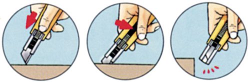 Preview: OLFA Sicherheitsmesser SK-4