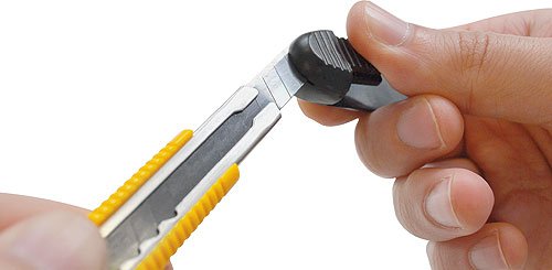 OLFA Cutter A-5, 9mm, mit Taste