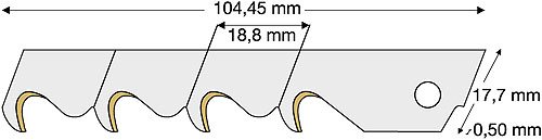 Lutz Abbrechhakenklinge AB5-FB