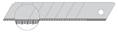 Lutz Wellenschliffklinge AB26-LP