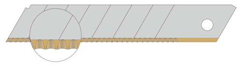 Lutz Wellenschliffklinge AB26-LP TIN