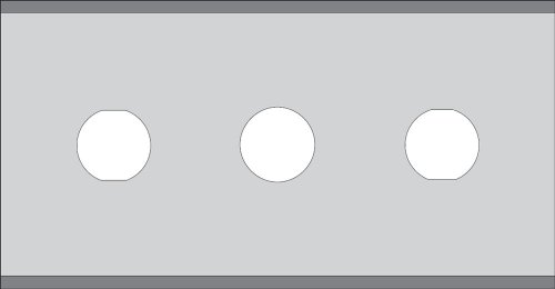 Lutz Folienklinge 43.15 G-LP, gerade