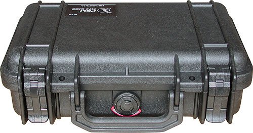 Peli Case 1170 mit Schaumstoff, schwarz