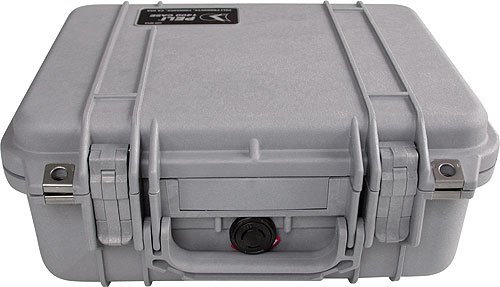Peli Case 1440 with foam, silver