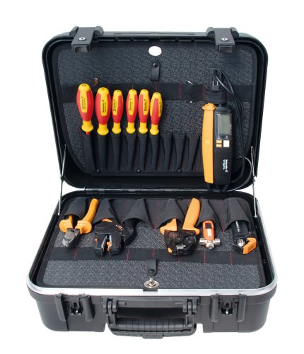 Electrican set in a case