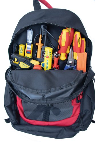 Electrican set in a backpack