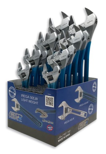 Irega adjustable wrench Display 92LWD