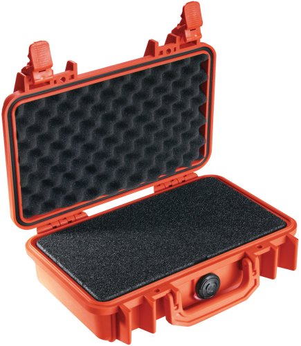 Preview: Peli Case 1170 mit Schaumstoff, orange