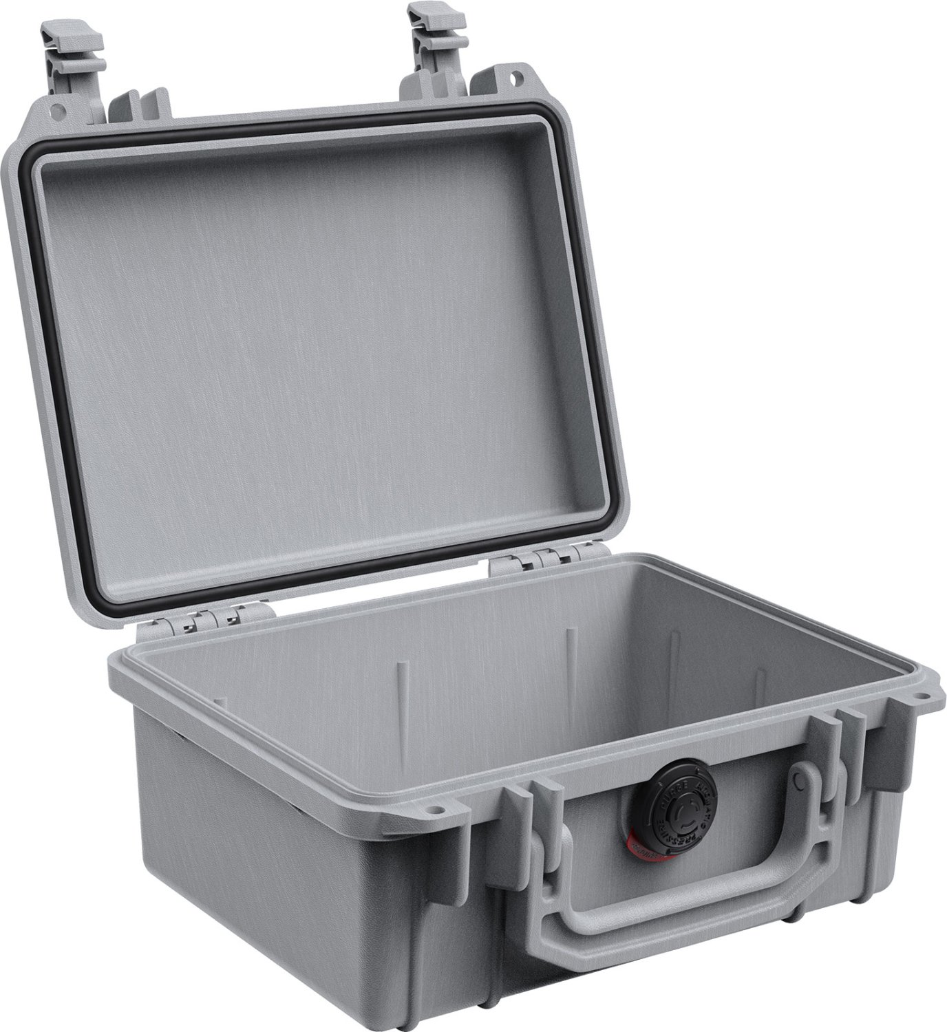 Peli Case 1150 mit Schaumstoff, silber