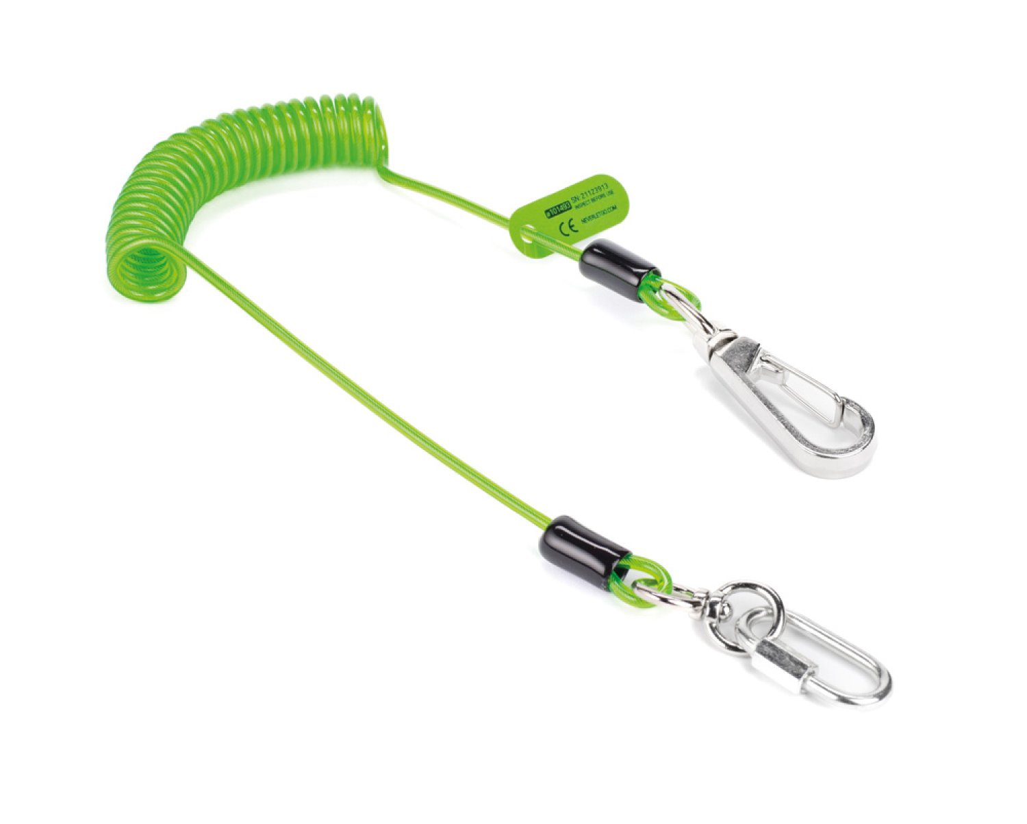 NLG fall protection, spiral hose