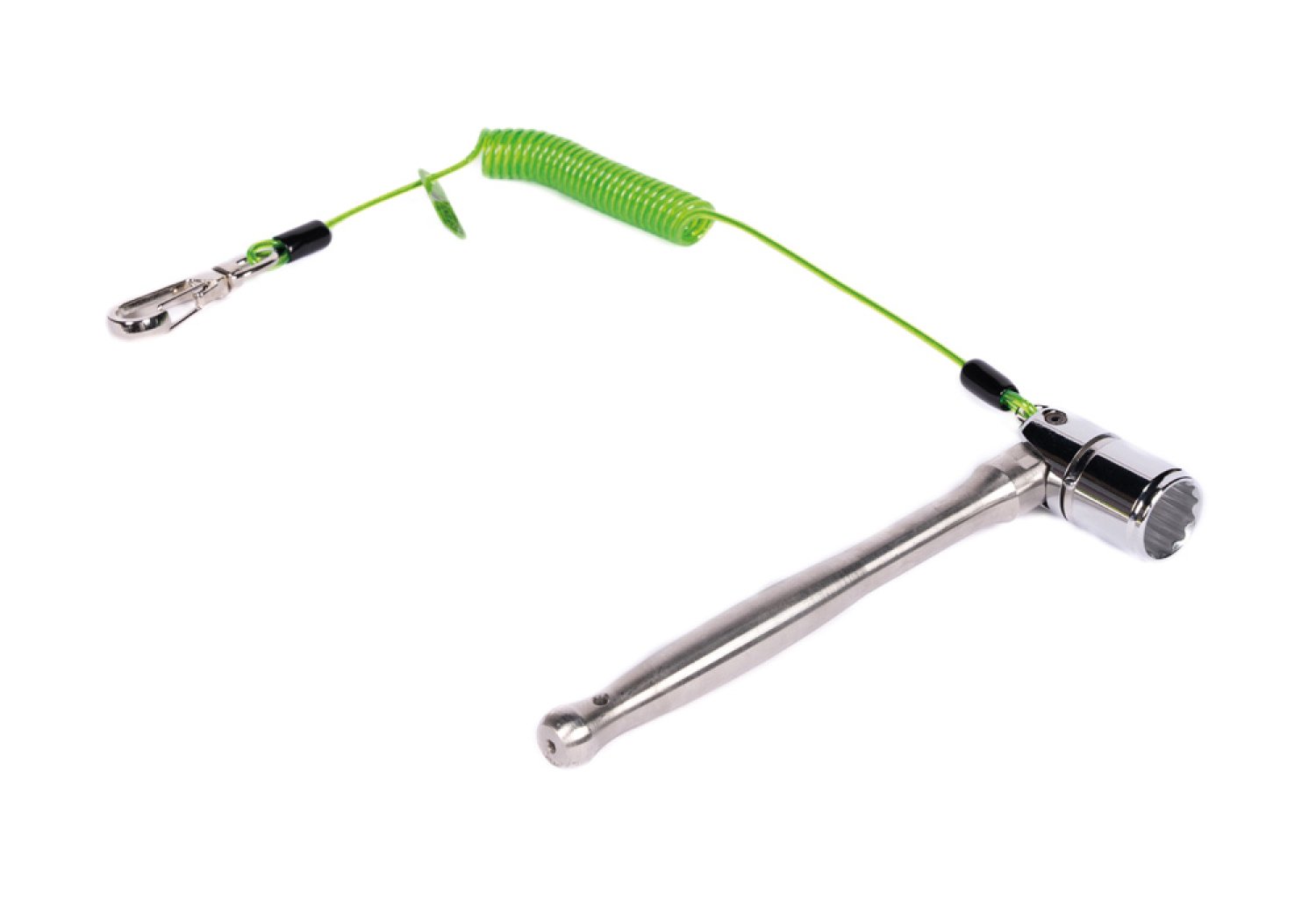 NLG fall protection, spiral hose