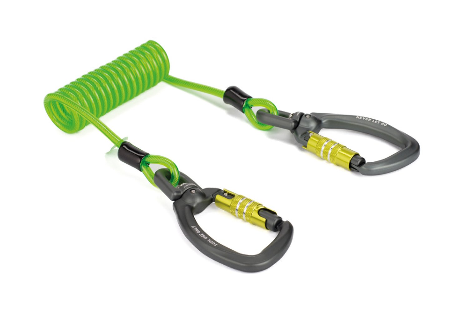 NLG fall protection, spiral hose