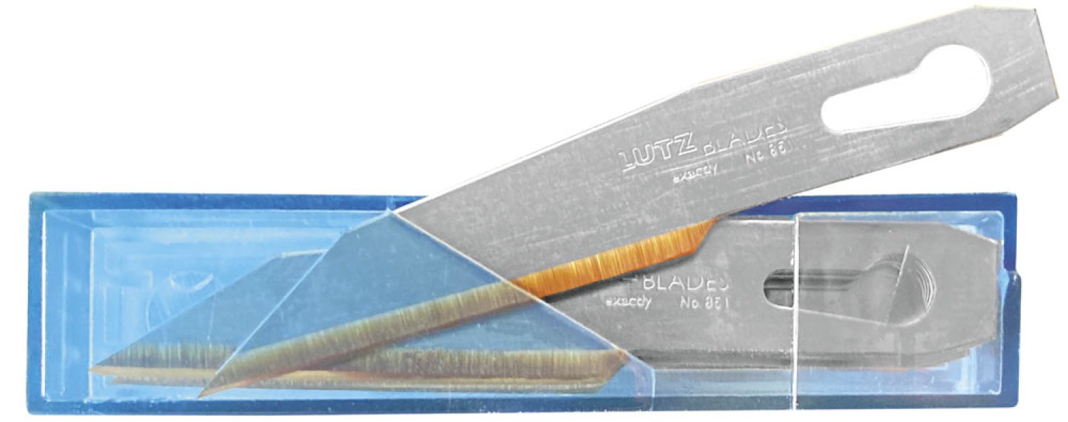 Lutz scalpel blade 850-SZ TIN