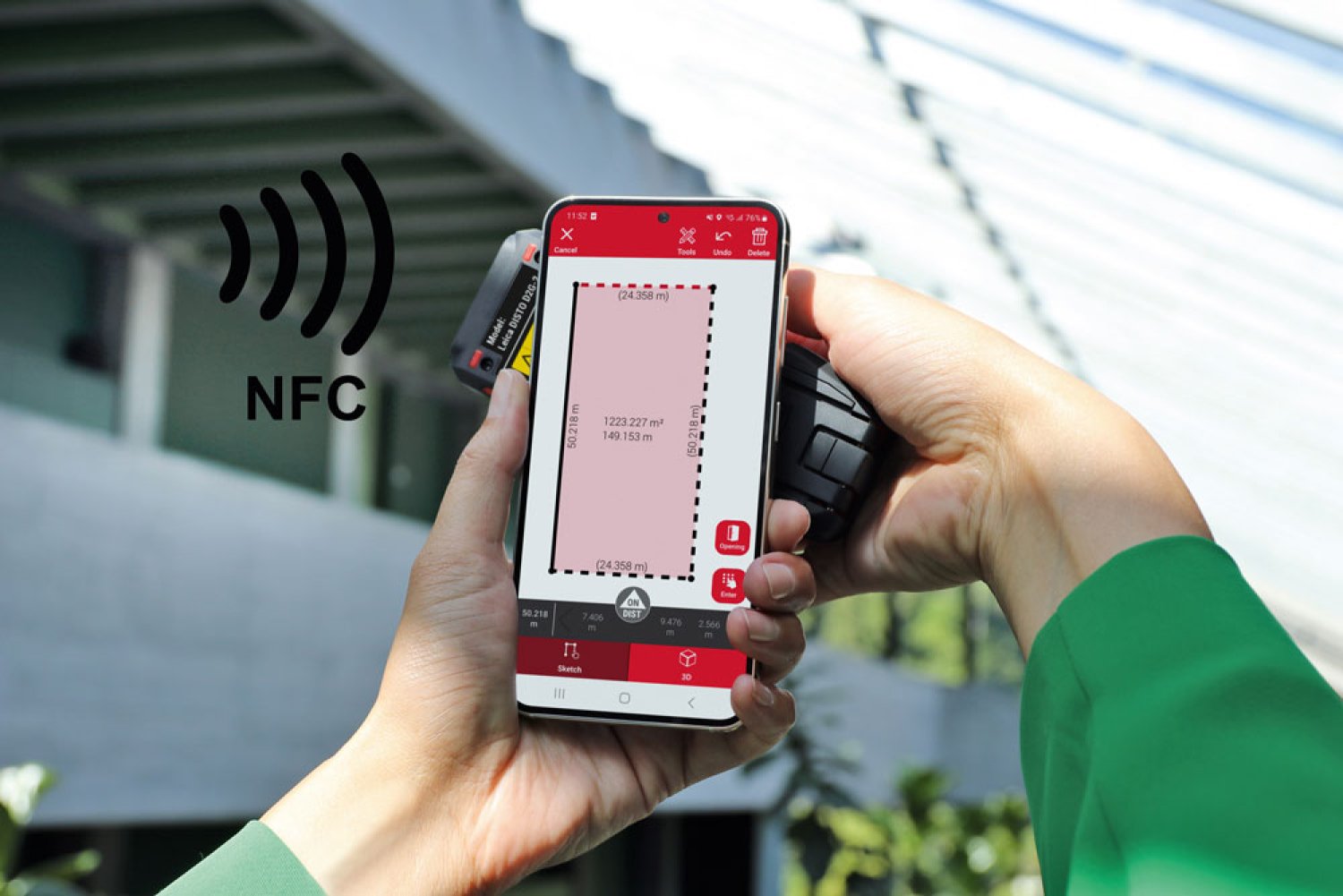 Leica Laserdistanzmessgerät Disto™ D2G-2