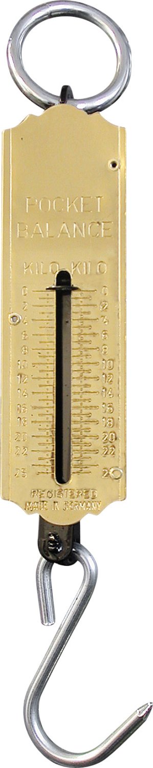 Taschenfederwaage 25 Kg