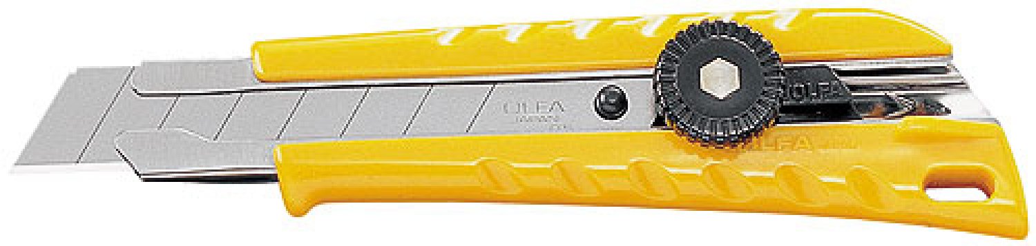 OLFA Cutter L-1, 18mm, with wheel