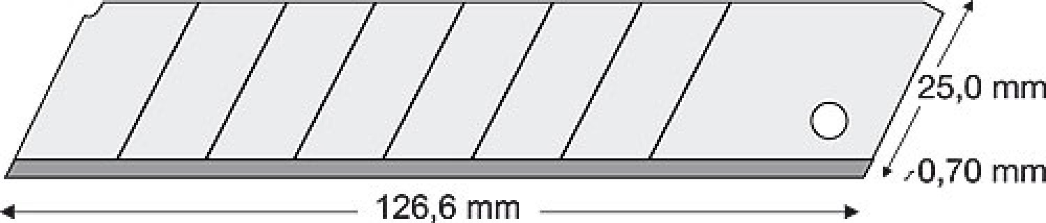 Lutz Abbrechklinge AB8-LP, 25 mm