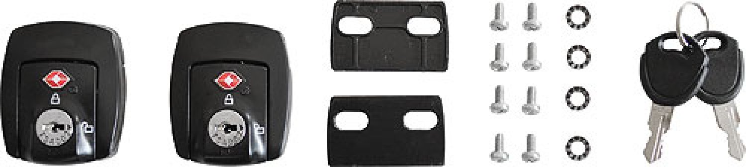 GT TSA-Schlösser im Set, 24-tlg.