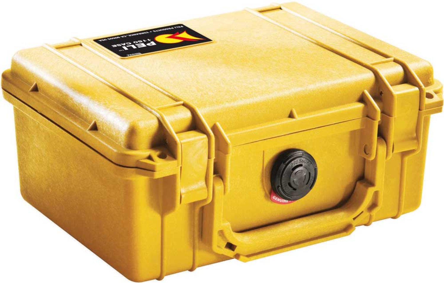 Peli Case 1150 mit Schaumstoff, gelb