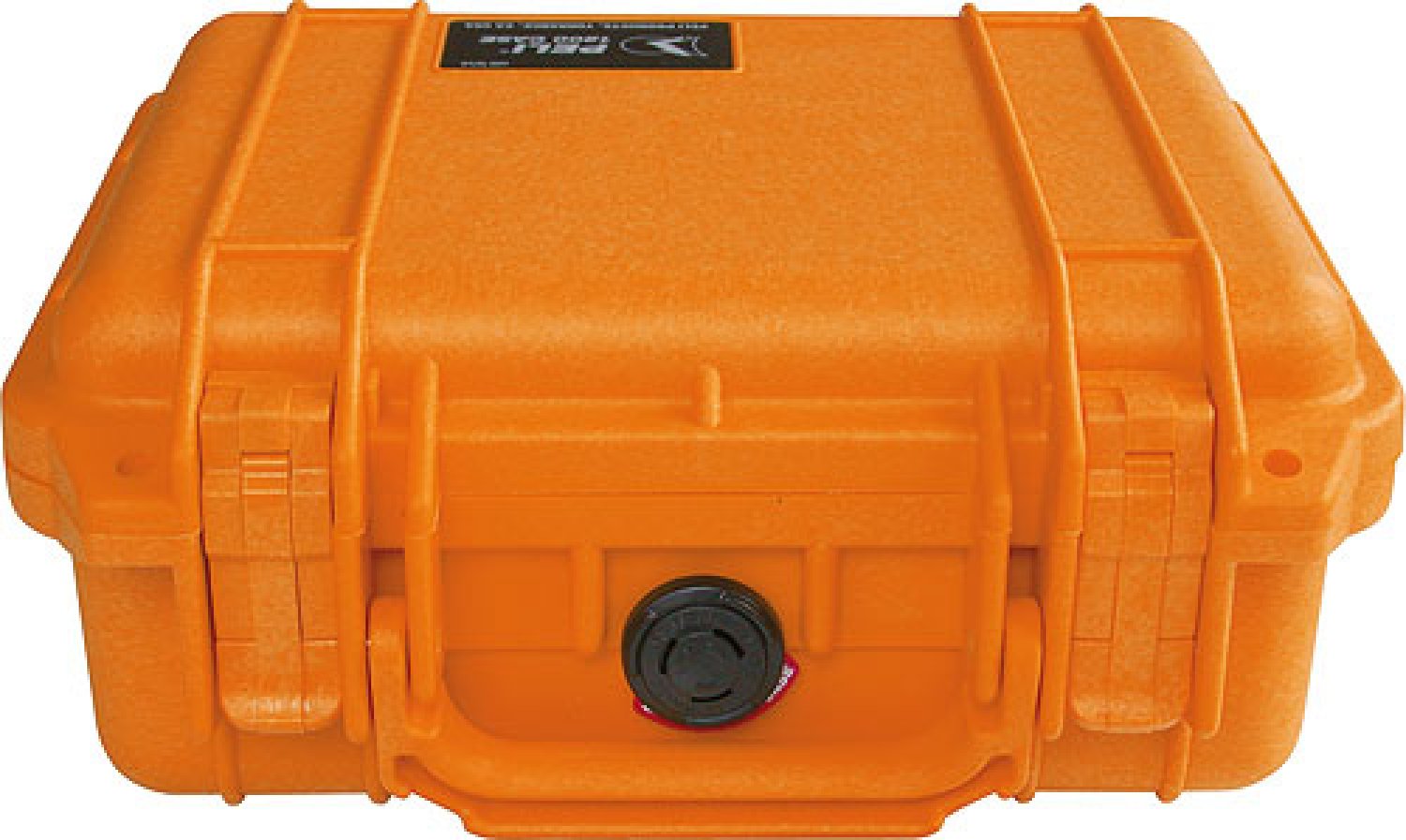 Peli Case 1200 mit Schaumstoff, orange