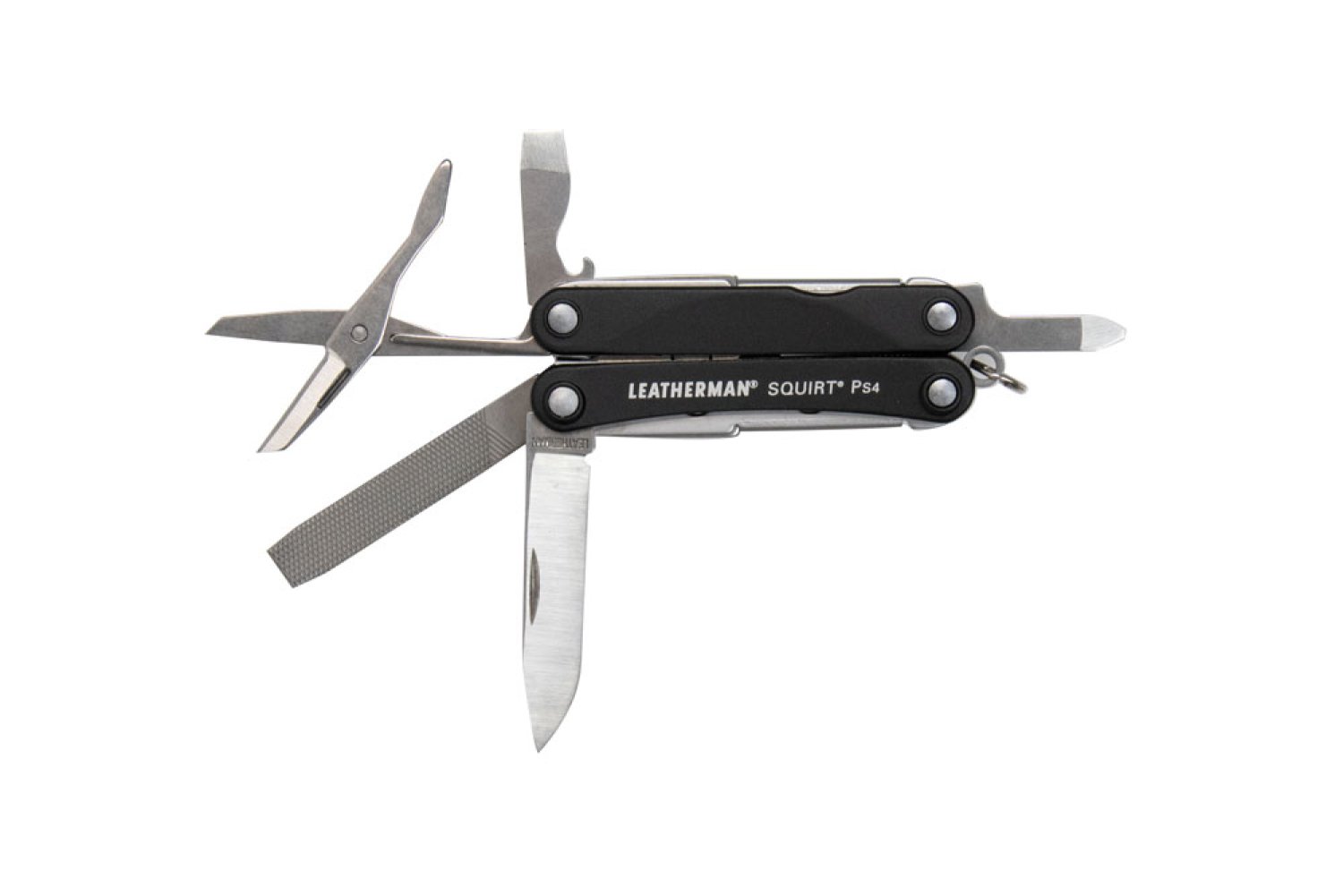 Leatherman Multitool SQUIRT PS4, Black