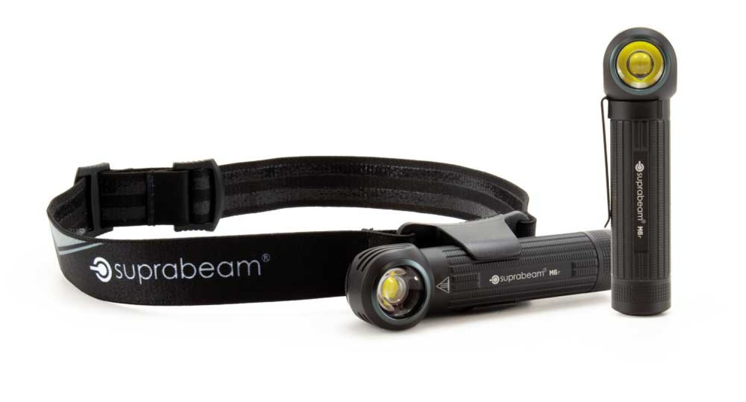 Suprabeam Taschenlampe M6r, Akku, LED