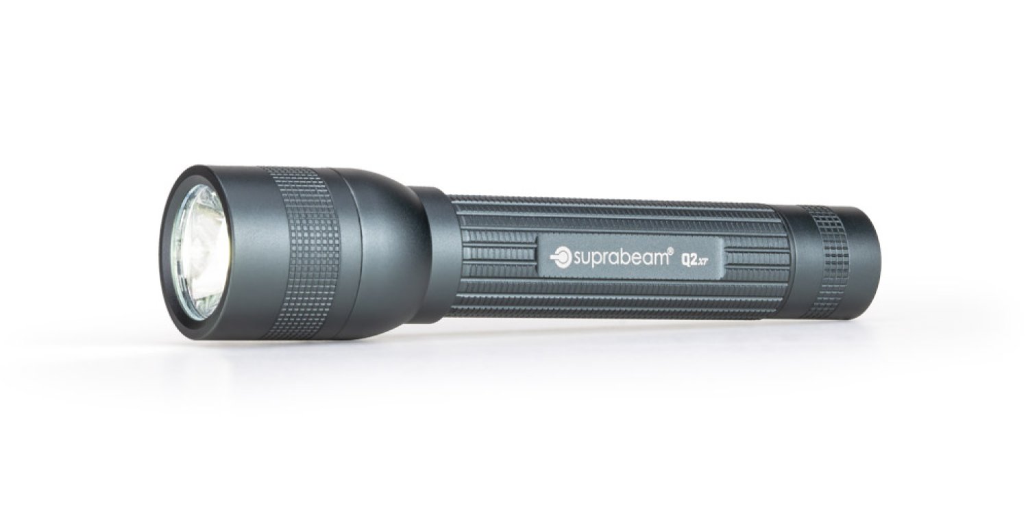 Suprabeam flashlight Q2xr, battery, LED
