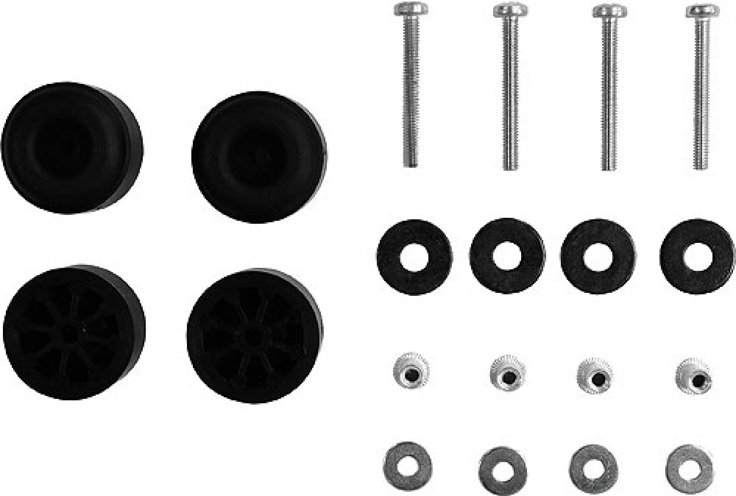 GT Standfüße im Set, 32-tlg