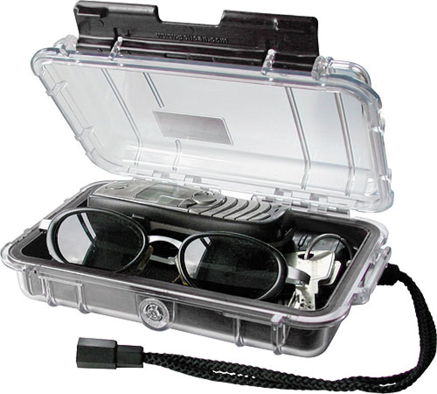 Peli MicroCase 1040, schwarzer Boden