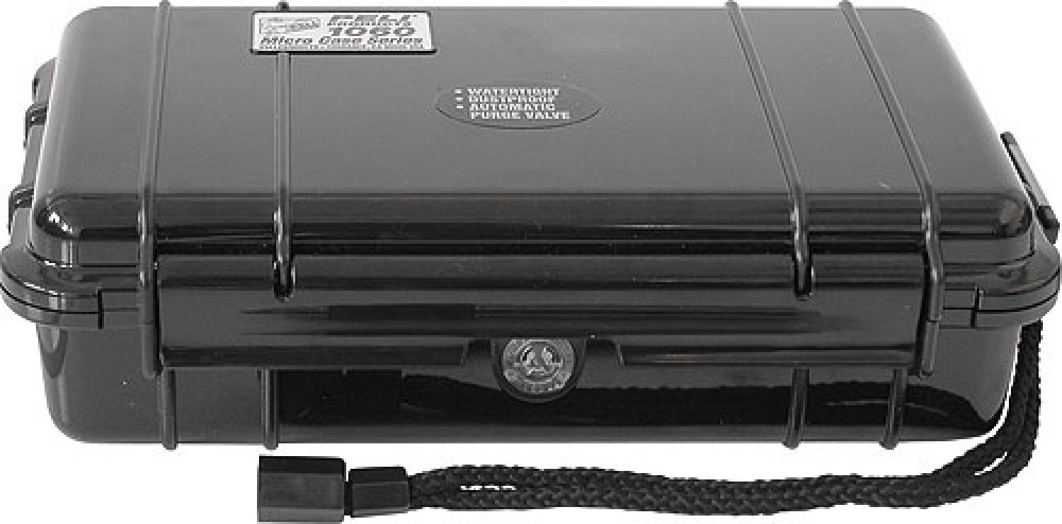 Peli MicroCase 1060, black bottom