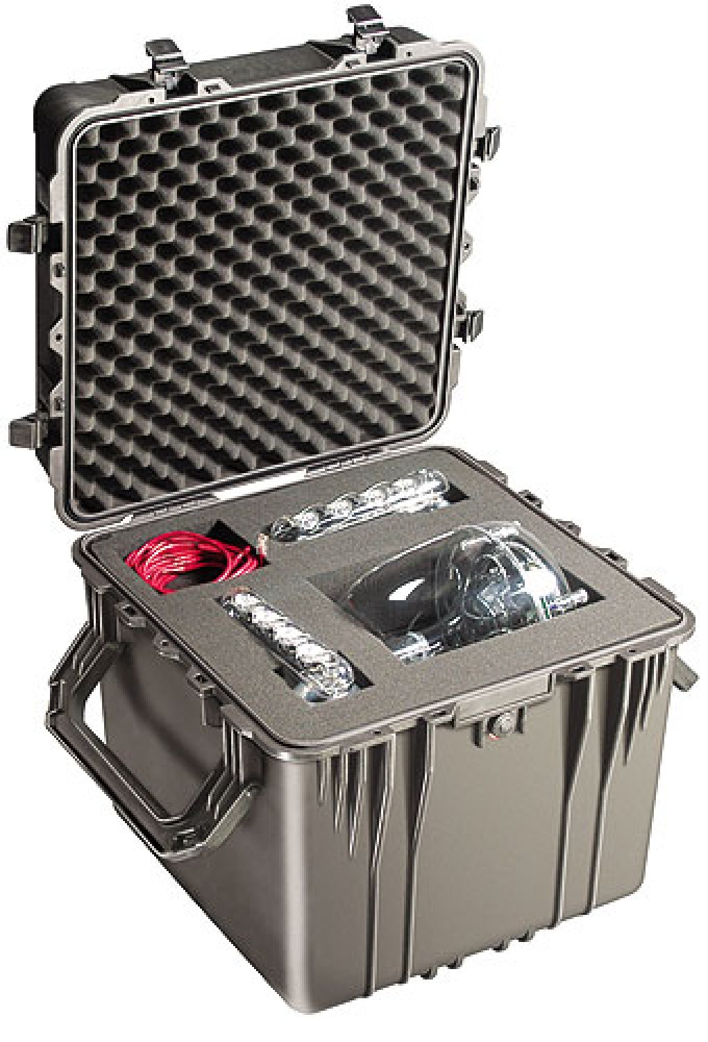 Peli Case 0350 Protector Kubus, leer, schwarz