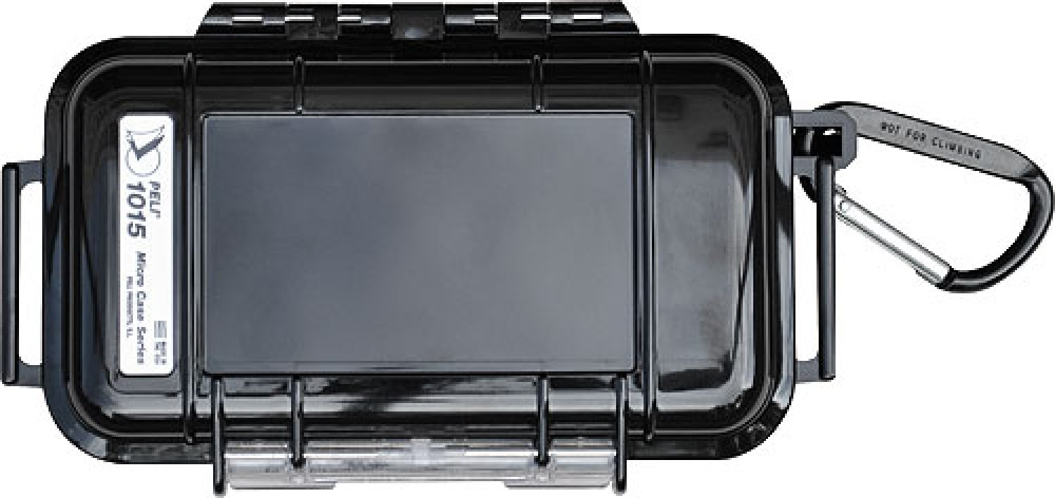 Peli MicroCase 1015, schwarzer Boden