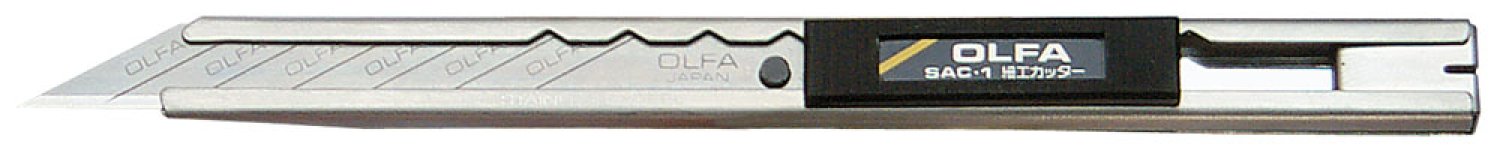 OLFA Ganzmetallcutter SAC-1, 9mm/30°