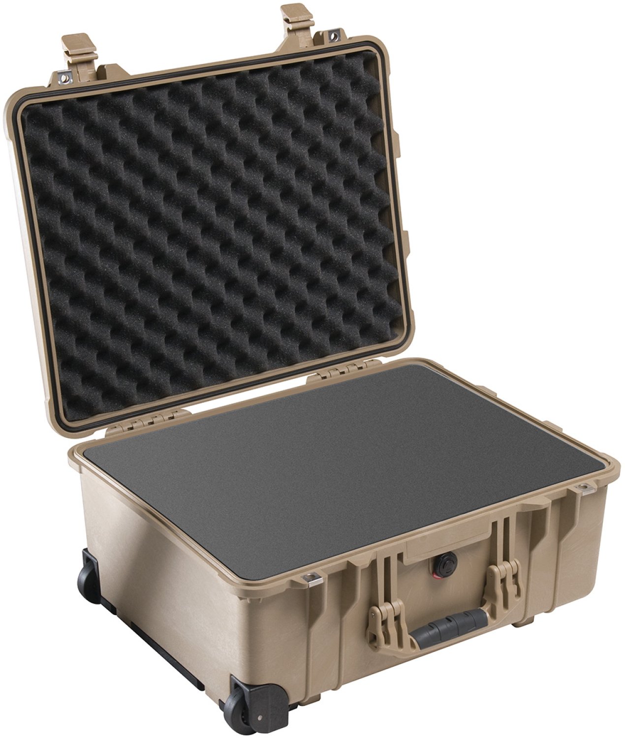 Peli Case 1560 mit Schaumstoff, sand
