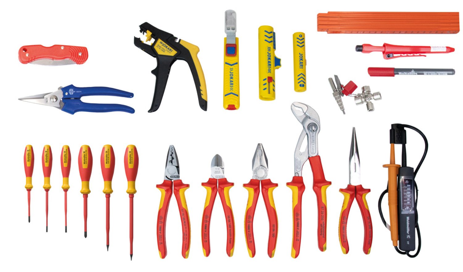 Electrican set in a backpack