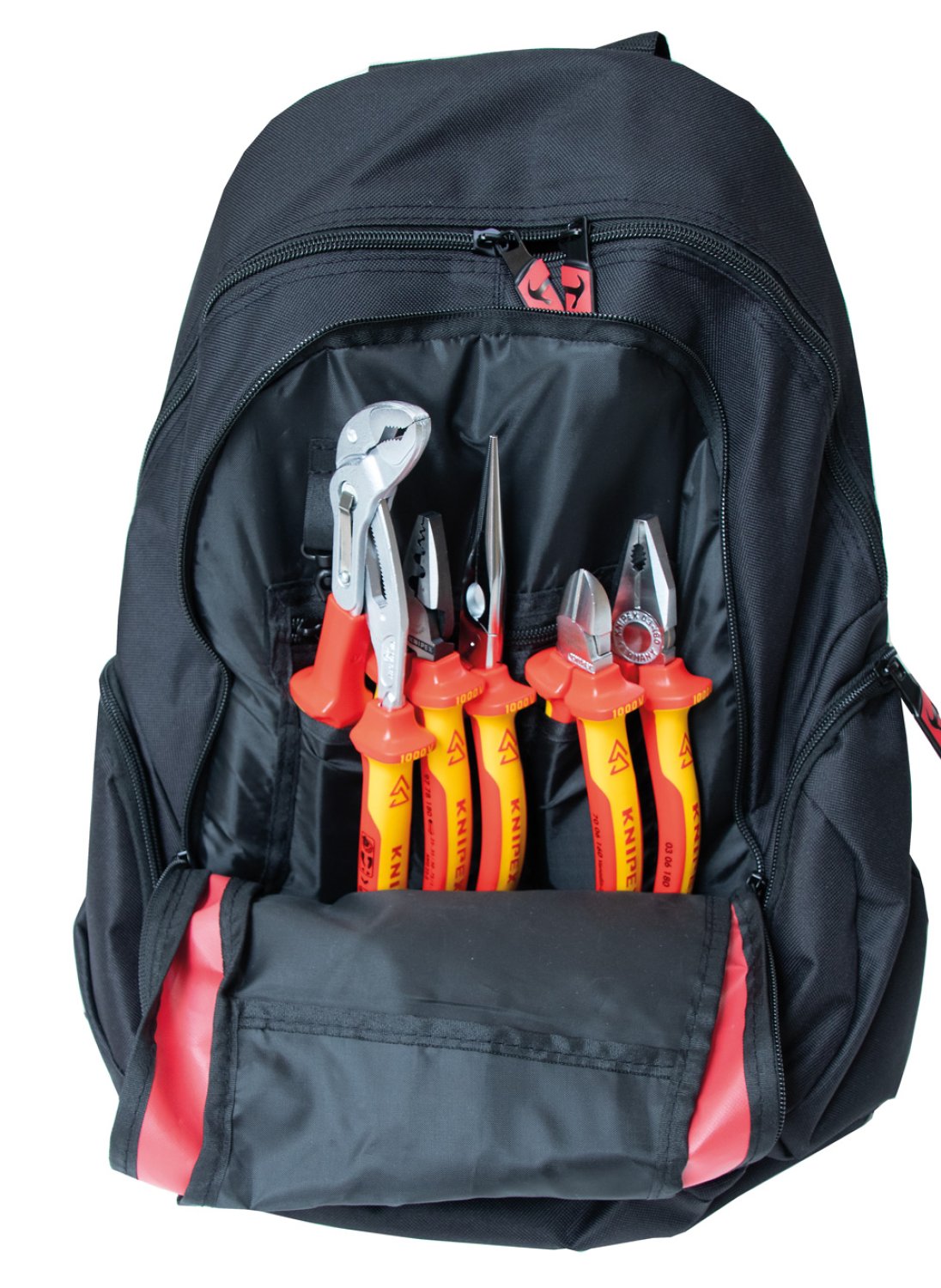 Electrican set in a backpack