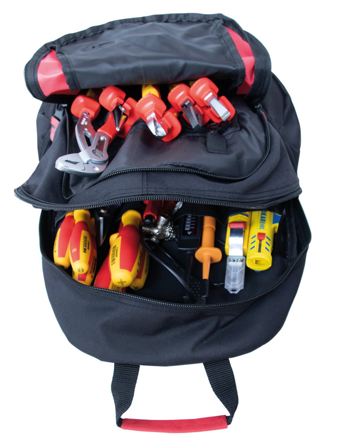 Electrican set in a backpack