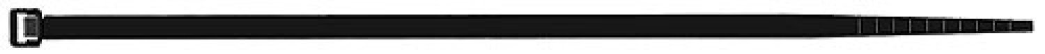 Sapi Kabelbinder 3,5x200mm, Schwarz