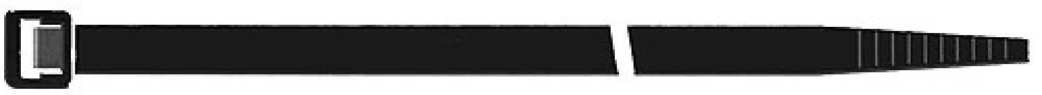 Sapi Kabelbinder 9,0x1330 mm, Schwarz