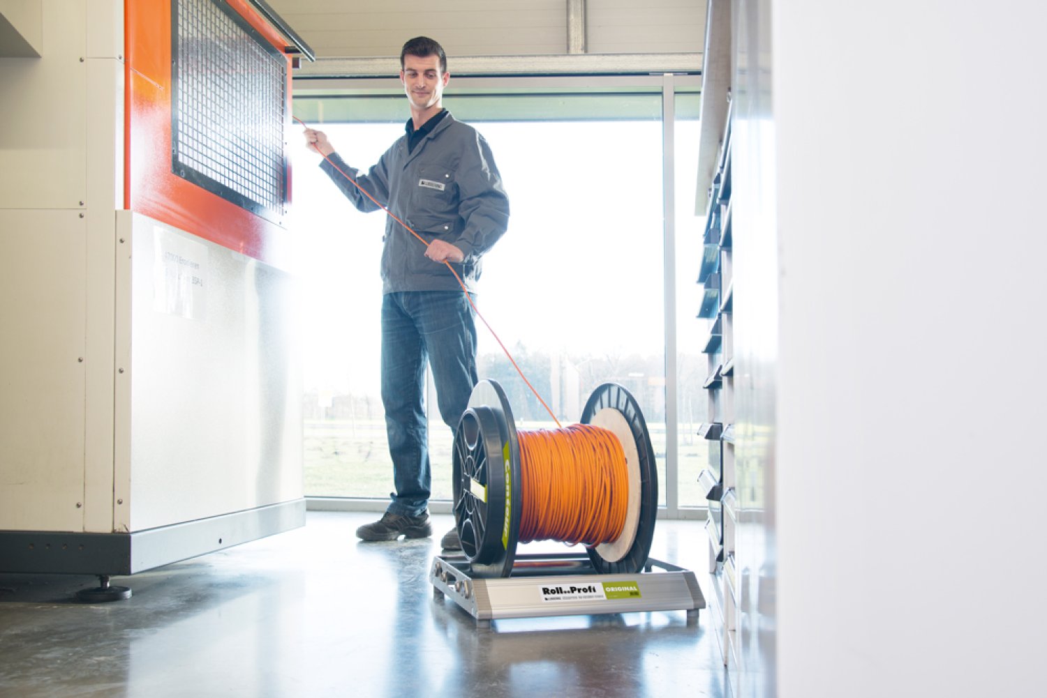 Roll-Profi cable reel: Original