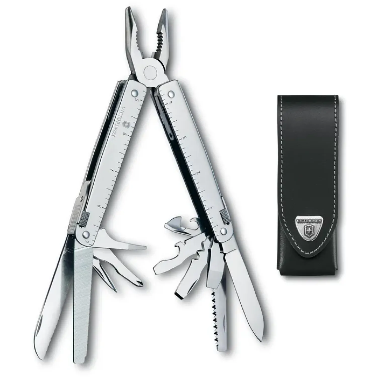 VICTORINOX Swisstool X in Leder-Etui